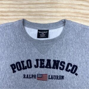 Polo by Ralph Lauren Gray Sweatshirt with Navy Logo